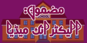 Electronic Media Essay in Urdu