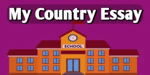 My Country Essay in English