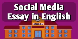 Social Media Essay in English