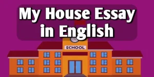 My House Essay in English