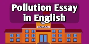 Pollution Essay in English