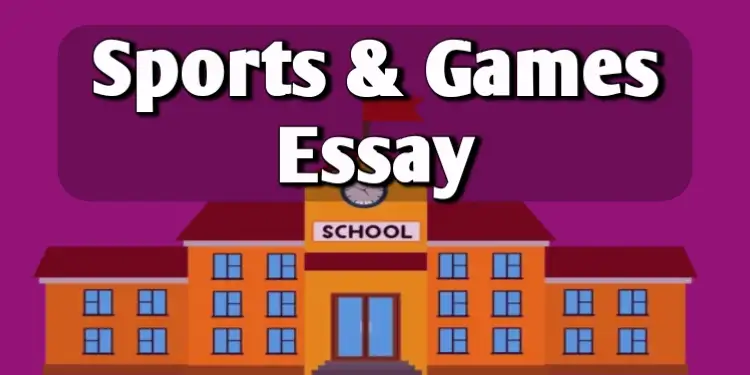 Sports and Games Essay in English