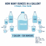 How Many Ounces in a Gallon? A Simple, Clear Guide