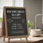 How Many Ounces in a Cup? Simple Kitchen Guide